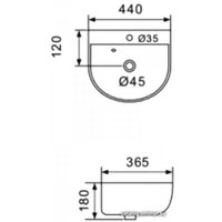 Умывальник Gappo GT708