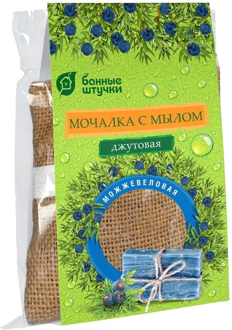 

Мочалка Банные штучки Можжевеловая 33083
