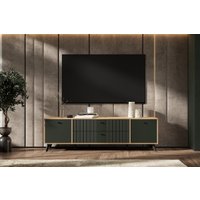 Тумба SV-Мебель МС Милан К (дуб золотой/олива софт)