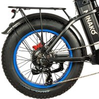 Электровелосипед Minako F10 Dual (синий)