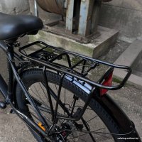 Велосипед Stels Navigator 700 MD 27.5 р.17.5 Z010 Курьер 2024 (разобранный, черный матовый)