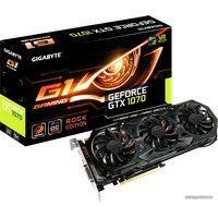 Видеокарта Gigabyte GeForce GTX 1070 G1 Rock 8GB GDDR5 [GV-N1070G1 ROCK-8GD]