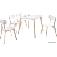 Стул Signal Tibi (белый/беленый дуб)