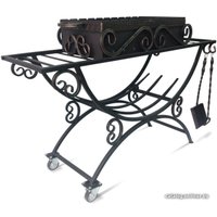 Мангал для дачи СтальСнабДизайн МК-4 Лодочка-3