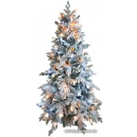 Ель Green Trees Россо заснеженная световая премиум 1.8 м