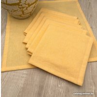 Сервировочная салфетка ОМурМебель желтый (6 шт)
