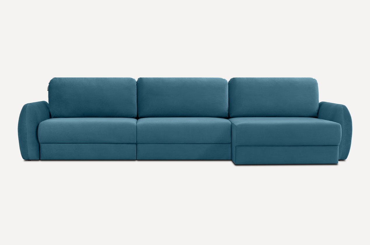

Угловой диван Divan Биани-2 Barhat Blue 260018 (синий)