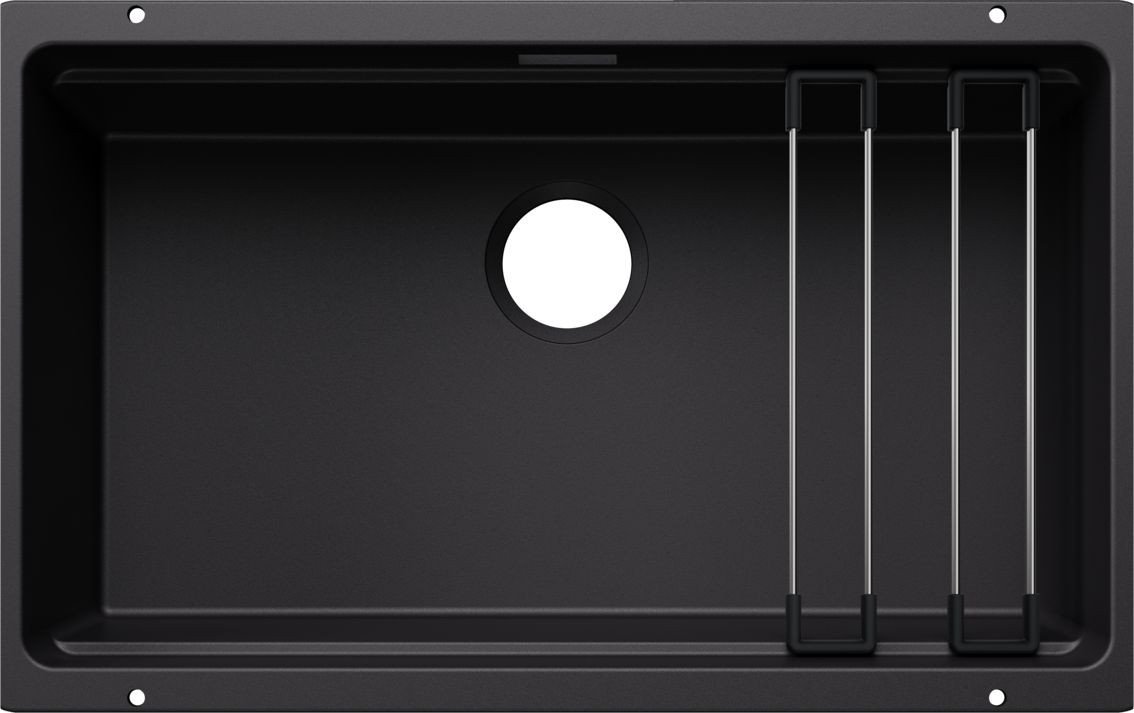 Кухонная мойка Blanco Etagon 700-U Coloured Components 527762 (черный)