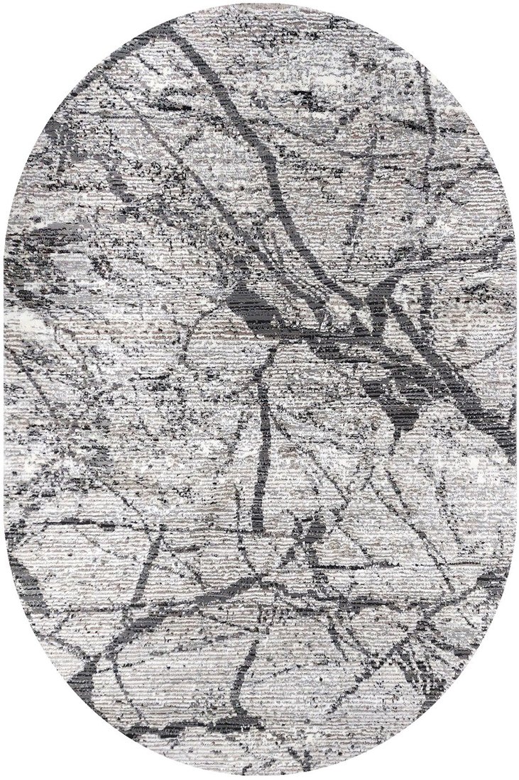 

Ковер для жилой комнаты Merinos Sign 37803-095-OVAL (1.6x3)