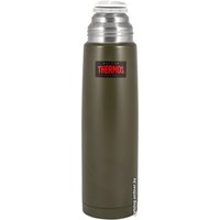 Термос THERMOS FBB-1000AG 1л (крышка с клапаном, хаки)