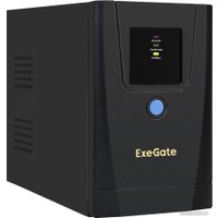 Источник бесперебойного питания ExeGate Power Back BNB-650.LED.AVR.1SH.2C13 EX292766RUS