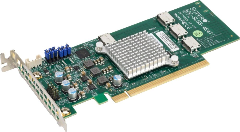 

Сетевая карта Supermicro AOC-SLG3-4E4T