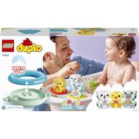 Конструктор LEGO Duplo 10965 Приключения в ванной: плавучий поезд для зверей