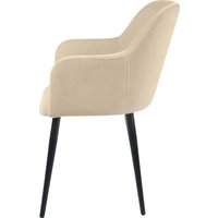 Стул с подлокотниками Mara Эмеральд (2 шт, бежевый)