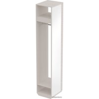 Вешалка для одежды Мебельград Элана с зеркалом (бодега белая)