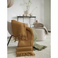 Плед Tkano Essential TK23-TH0005 (охра)