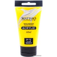 Акриловая краска Малевичъ Matisso 617022 (60 мл, желтый светлый)