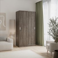 Шкаф-купе Кортекс-мебель Лагуна ШК01-00 (орех элия)