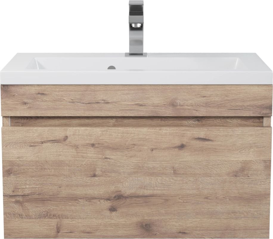 Uperwood Тумба с умывальником Eva 60 см (крафт табачный)