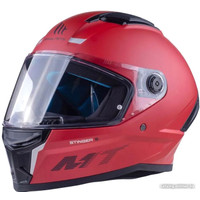 Мотошлем MT Helmets Stinger 2 Solid (XL, матовый красный) в Барановичах