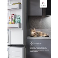Четырёхдверный холодильник LEX LCD485STGIDBI