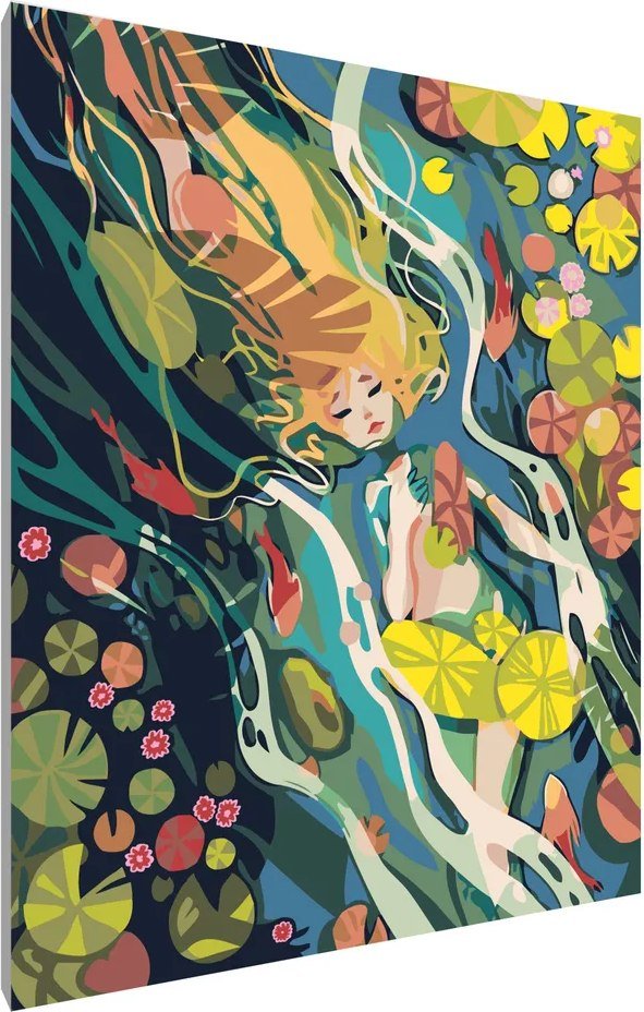 

Картина по номерам PaintLine Нимфа в реке NOSI-A071