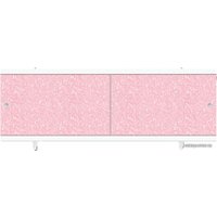 Фронтальный экран под ванну Метакам Кварт 168 (розовый иней)