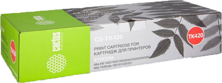 

Картридж CACTUS CS-TK420 (аналог Kyocera TK-420)