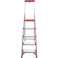 Лестница-стремянка Новая высота NV 515 с лотком-органайзером 5 ступеней