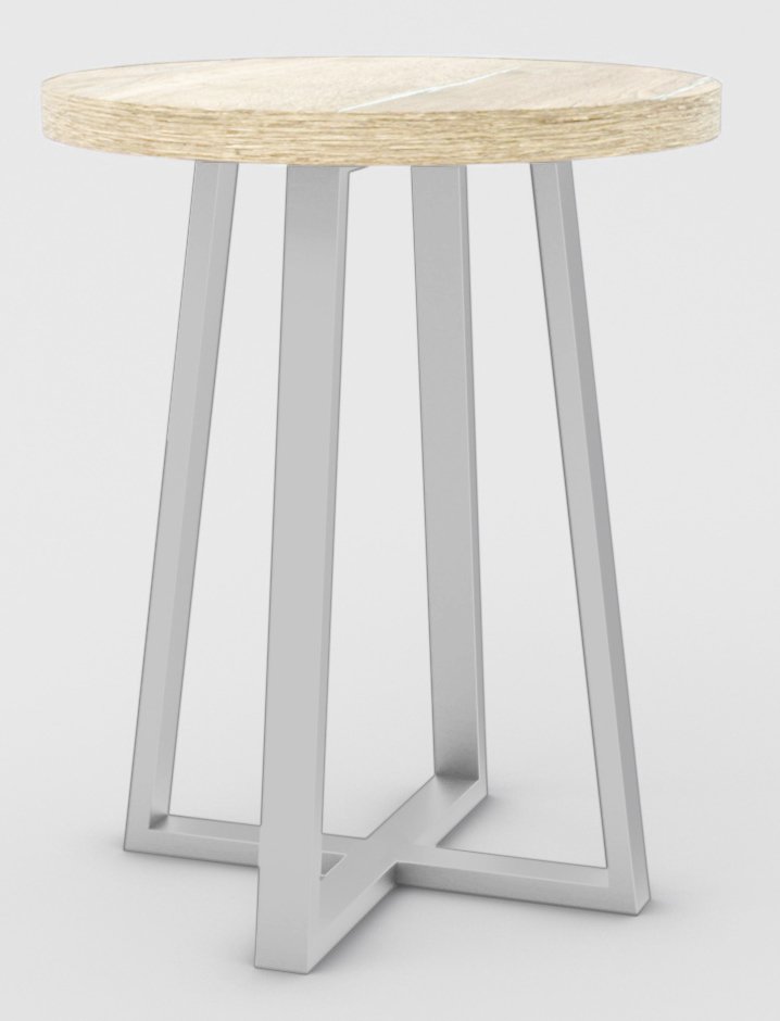 

Журнальный столик Hype Mebel Челси 40x40 (белый/древесина белая)