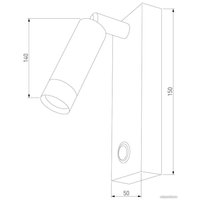 Бра TK Lighting Enzo 4268