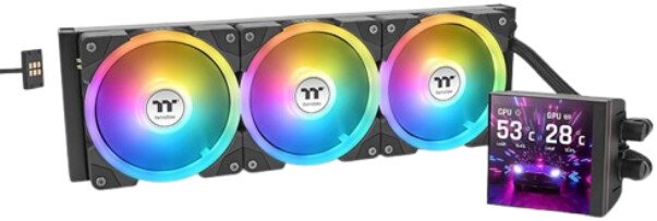 

Система жидкостного охлаждения для процессора Thermaltake MAGFloe 360 Ultra ARGB Sync CL-W432-PL12SW-A