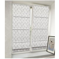 Римская штора Delfa Buxta J3 СШД-01М-172/А881 (62x160, серый зигзак)