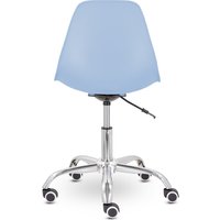Офисное кресло UTFC Шелл GTS С-21 (голубой/хром Ср)