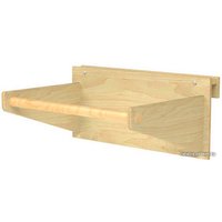 Детский спортивный комплекс Ecodrev Крепыш П-образный с турником, сеткой (бежевый, базовый)