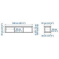 Полка Ikea Hemnes 60297220