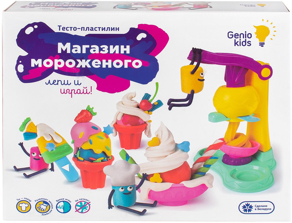 

Набор для лепки Genio Kids Магазин мороженого TA1035B