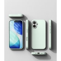 Чехол для телефона Ringke Silicone Magnetic для iPhone 17 (Soft Mint)