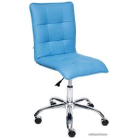 Офисное кресло TetChair Зеро (искусственная кожа, голубой)