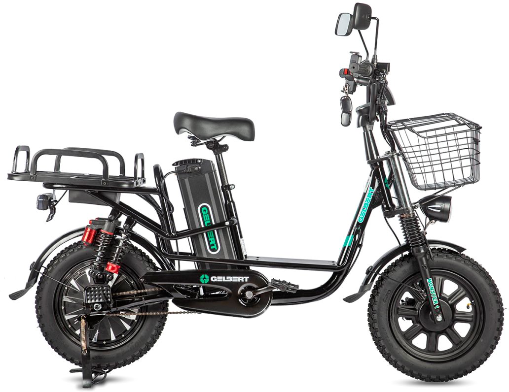 

Электровелосипед Gelbert Khan Monster 1 (черный)