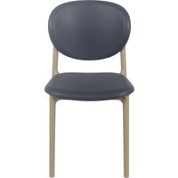 Стул Sheffilton SHT-S180 (серый/бежевый)