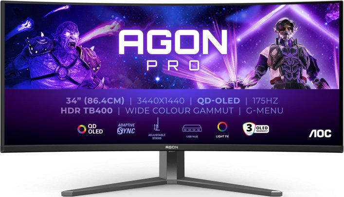 

Игровой монитор AOC Agon Pro QD-OLED AG346UCD