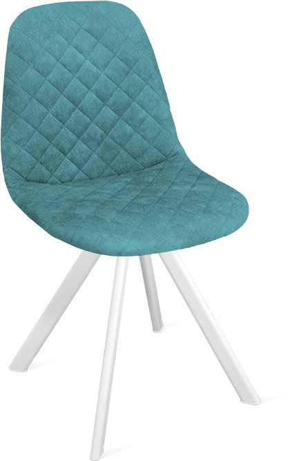 

Стул Трия Ричи К2 (белый матовый/микровелюр Wellmart Indigo)
