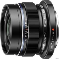 Объектив Olympus M.Zuiko Digital ED 12mm 1:2.0 (черный)