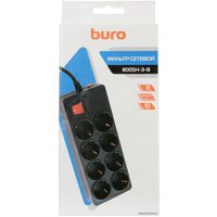 Сетевой фильтр Buro 800SH-3-B