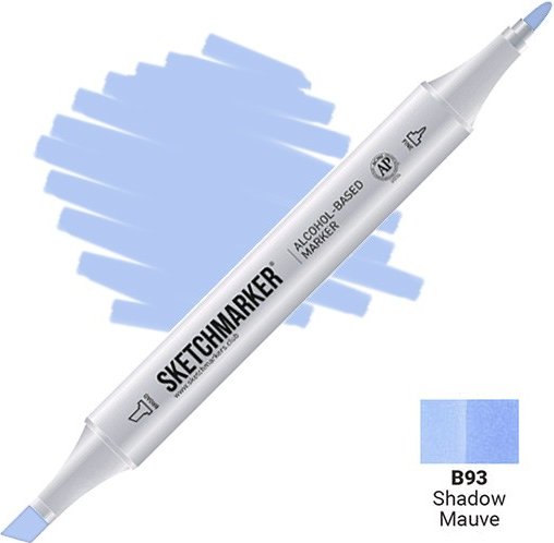 

Маркер художественный Sketchmarker Двусторонний B93 SM-B93 (сиреневая тень)