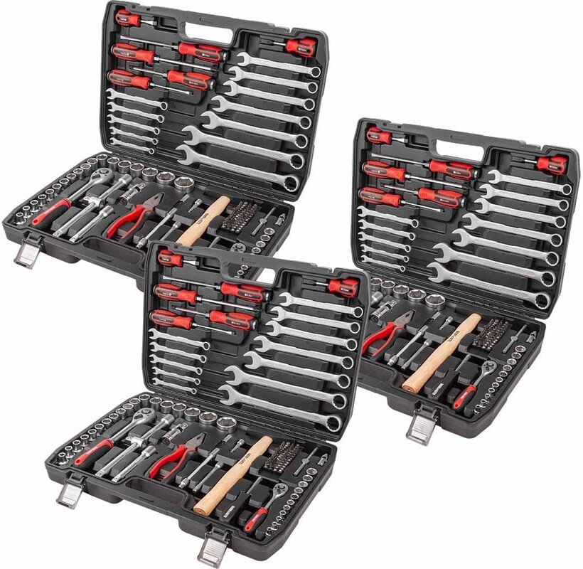 

Универсальный набор инструментов BaumAuto BM-41061-5 (106 предметов) 3 комплекта