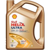 Моторное масло Shell Helix Ultra ECT C6 0W-20 5л