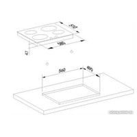 Варочная панель Weissgauff HI 632 BA