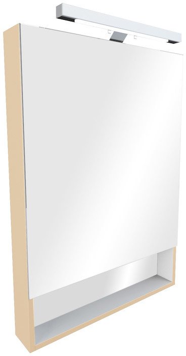 

Roca Шкаф с зеркалом The Gap 60 (бежевый) [ZRU9302698]